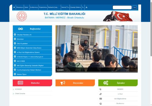 BATMAN / MERKEZ - Binatlı Ortaokulu