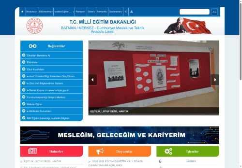 BATMAN / MERKEZ - Cumhuriyet Mesleki ve Teknik Anadolu Lisesi
