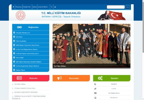BATMAN / GERCÜŞ - Tepecik Ortaokulu