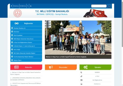 BATMAN / GERCÜŞ - Yemişli İlkokulu