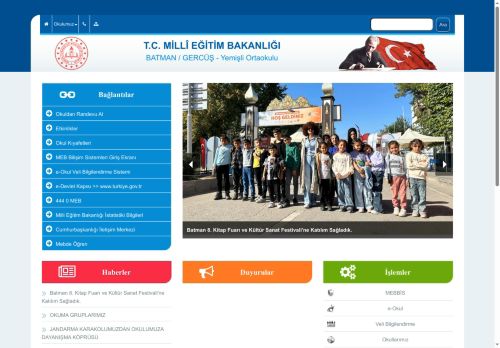 BATMAN / GERCÜŞ - Yemişli Ortaokulu