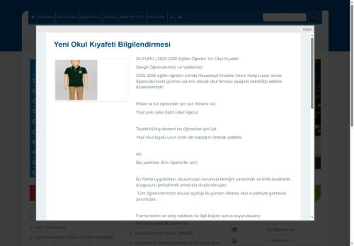 BATMAN / HASANKEYF - Hasankeyf Anadolu İmam Hatip Lisesi