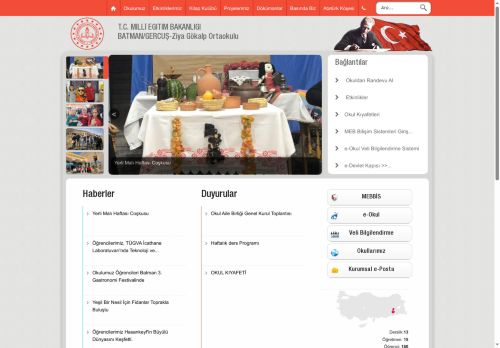BATMAN / GERCÜŞ - Ziya Gökalp Ortaokulu