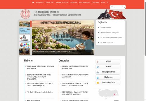 BATMAN / HASANKEYF - Hasankeyf Halk Eğitimi Merkezi