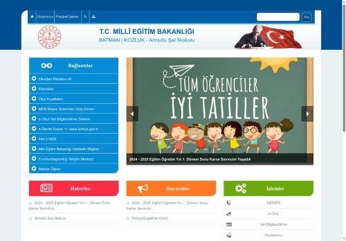 BATMAN / KOZLUK - Armutlu Şat İlkokulu