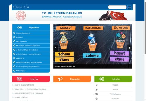 BATMAN / KOZLUK - Çevrecik Ortaokulu