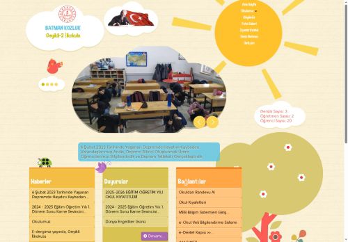 BATMAN / KOZLUK - Geyikli-2 İlkokulu