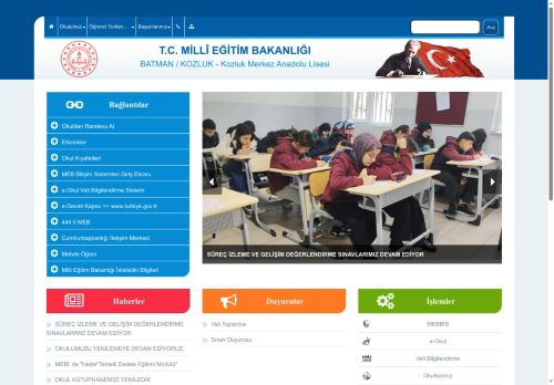 BATMAN / KOZLUK - Kozluk Merkez Anadolu Lisesi