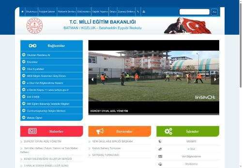 BATMAN / KOZLUK - Selahaddin Eyyubi İlkokulu