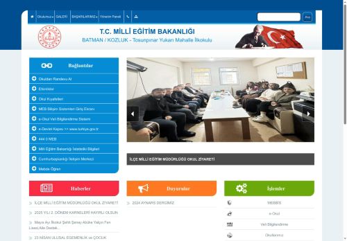 BATMAN / KOZLUK - Tosunpınar Yukarı Mahalle İlkokulu