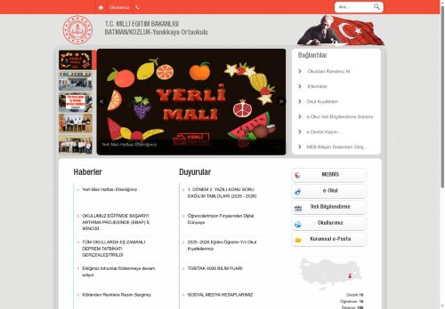 BATMAN / KOZLUK - Yanıkkaya Ortaokulu