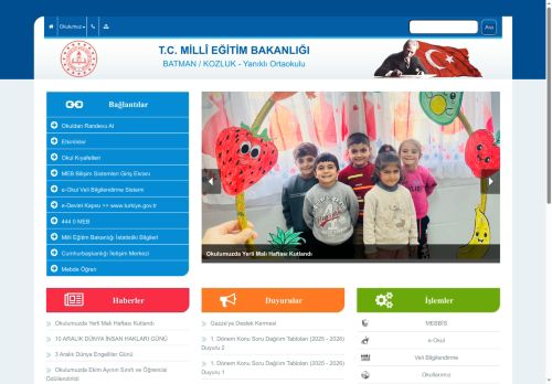 BATMAN / KOZLUK - Yanıklı Ortaokulu
