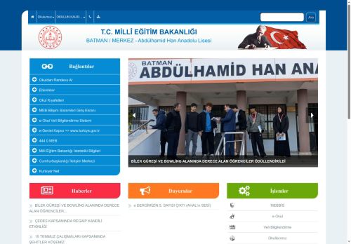 BATMAN / MERKEZ - Abdülhamid Han Anadolu Lisesi