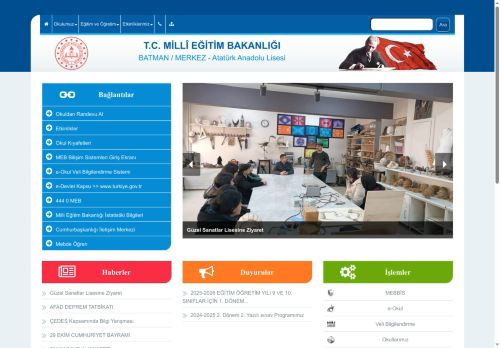 BATMAN / MERKEZ - Atatürk Anadolu Lisesi