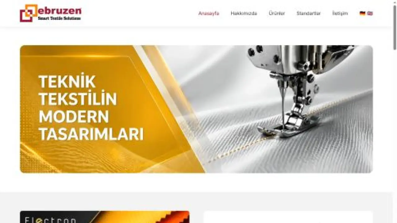 Ebruzen Tekstil | Antistatik Kumaş & ESD İş Kıyafetleri Üreticisi