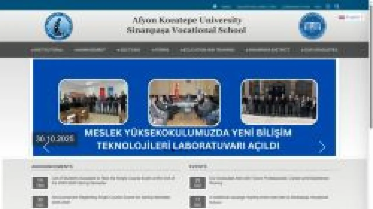 SİNANPAŞA MESLEK YÜKSEKOKULU | AKÜ