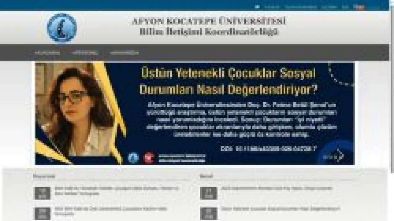 Bilim İletişimi Koordinatörlüğü | Bir başka HABER SİTESİ sitesi