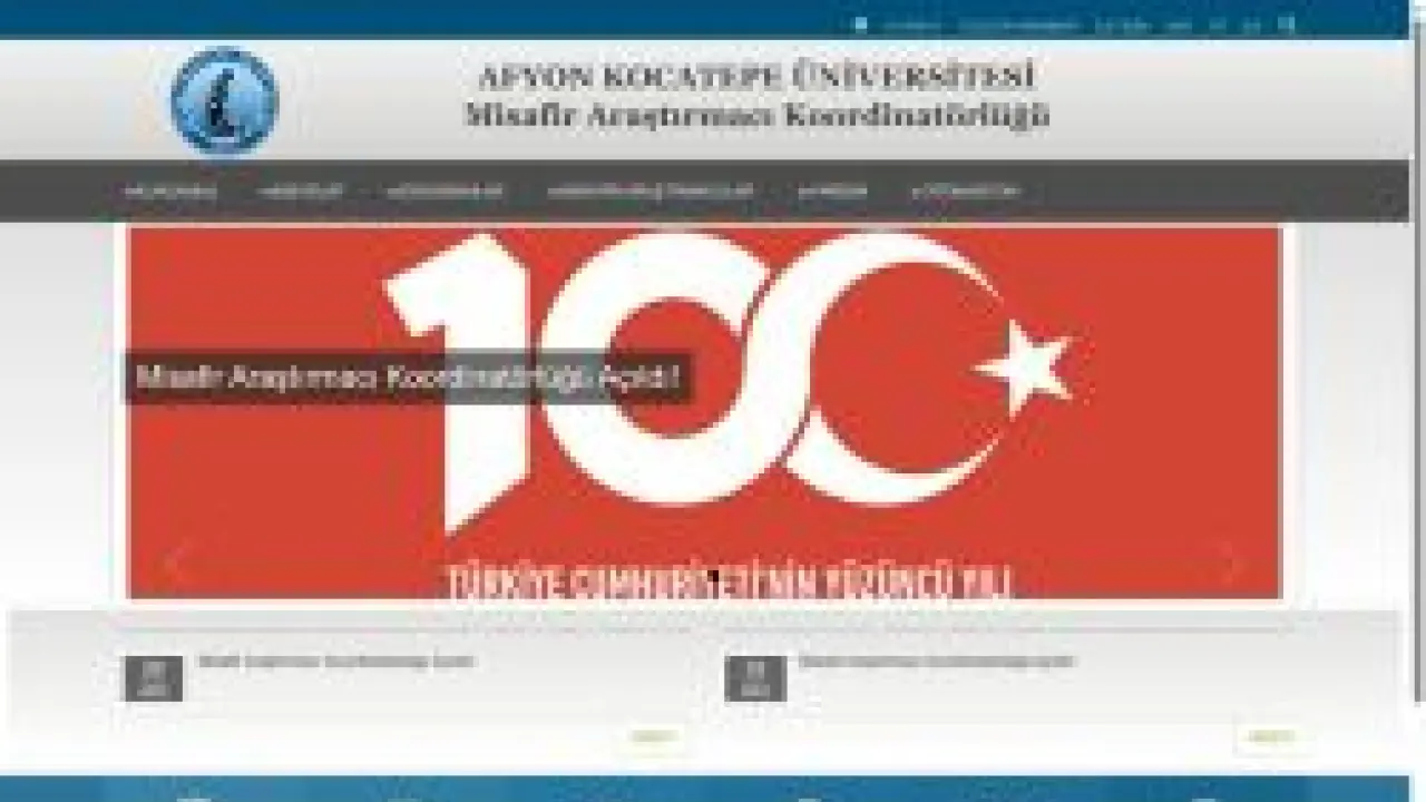Misafir Araştırmacı Koordinatörlüğü | Bir başka HABER SİTESİ sitesi