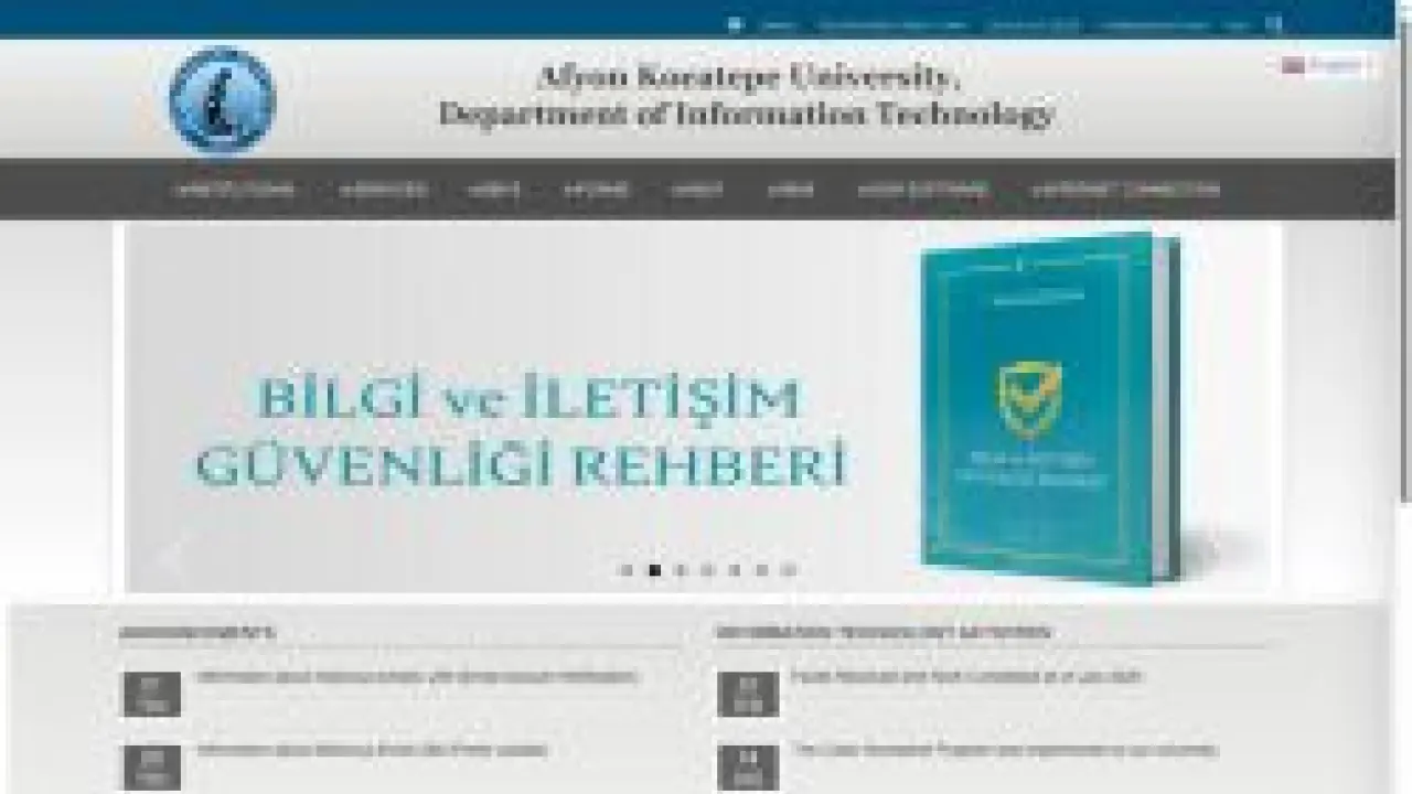 Bilgi İşlem Daire Başkanlığı | AKÜ