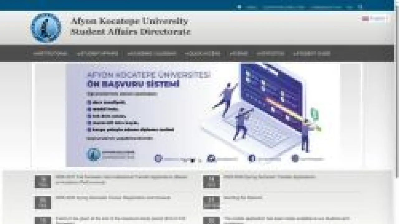 Öğrenci İşleri Daire Başkanlığı | AKÜ