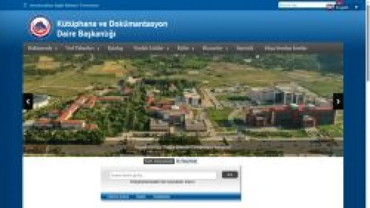 Kütüphane ve Dokümantasyon -Kütüphane ve Dokümantasyon