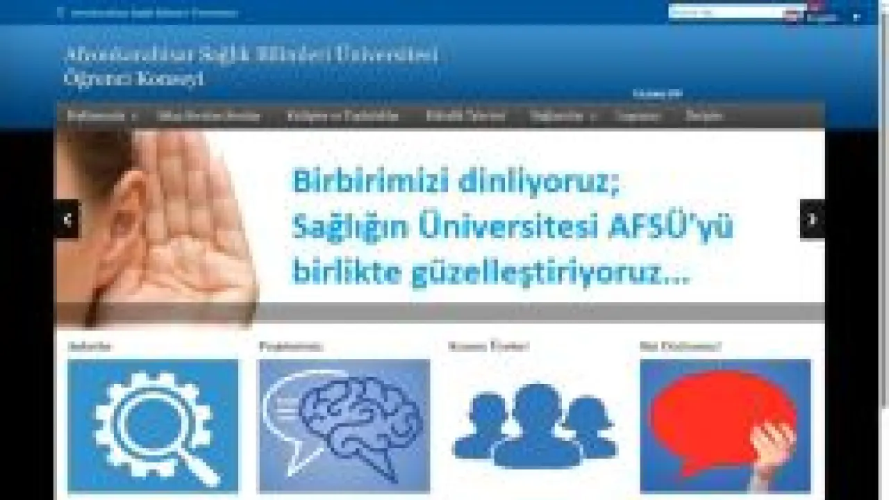 Sağlığın Üniversitesi...AFSÜ Öğrenci Konseyi | Sağlığın Üniversitesi… - AFSÜ Öğrenci Konseyi