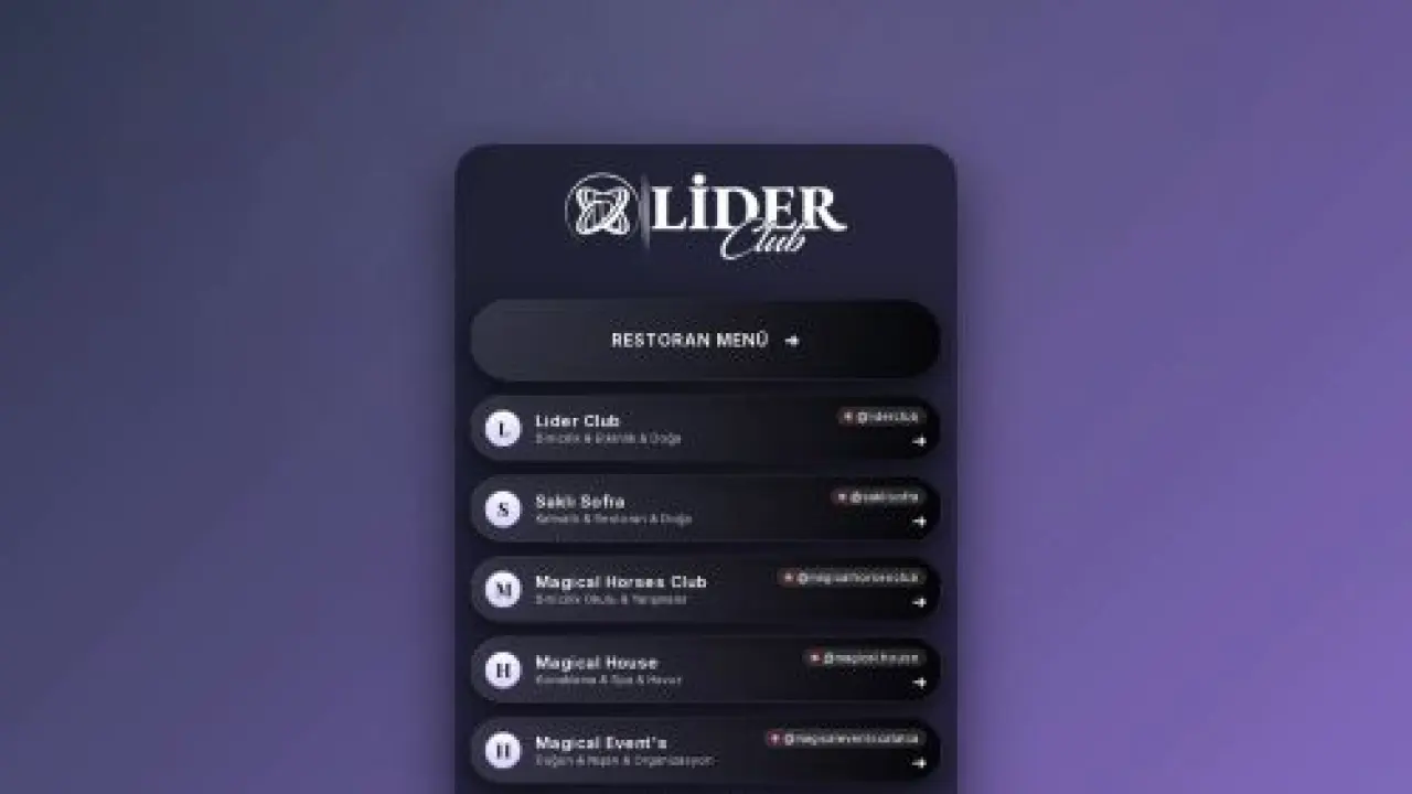 Lider Club | Sosyal Medya Hesaplarımız
