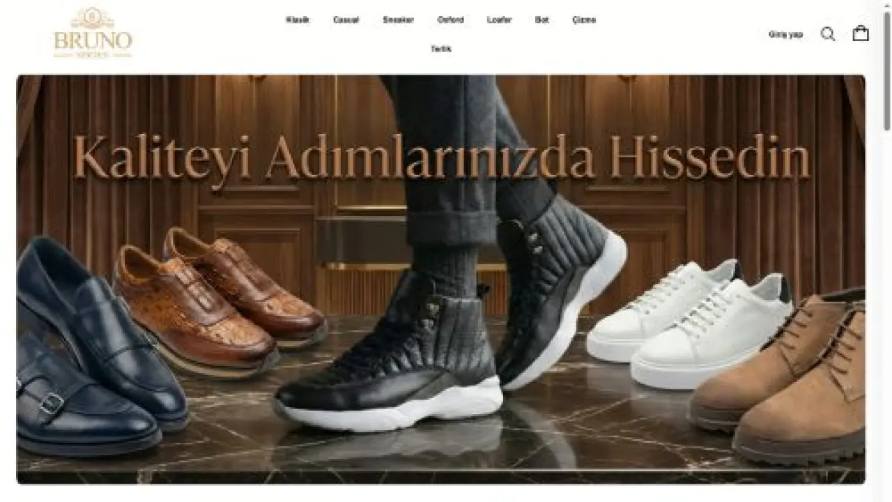 Bruno Shoes – Kaliteyi Adımlarınızda Hissedin