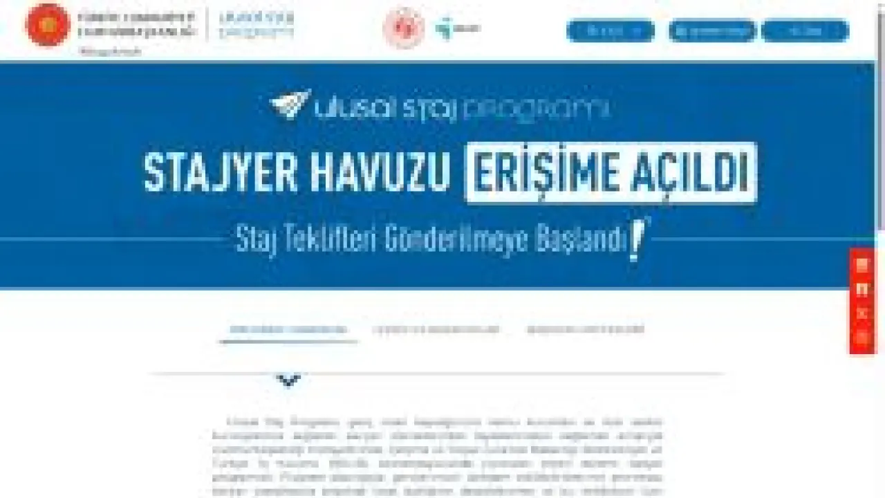 Ulusal Staj Programı