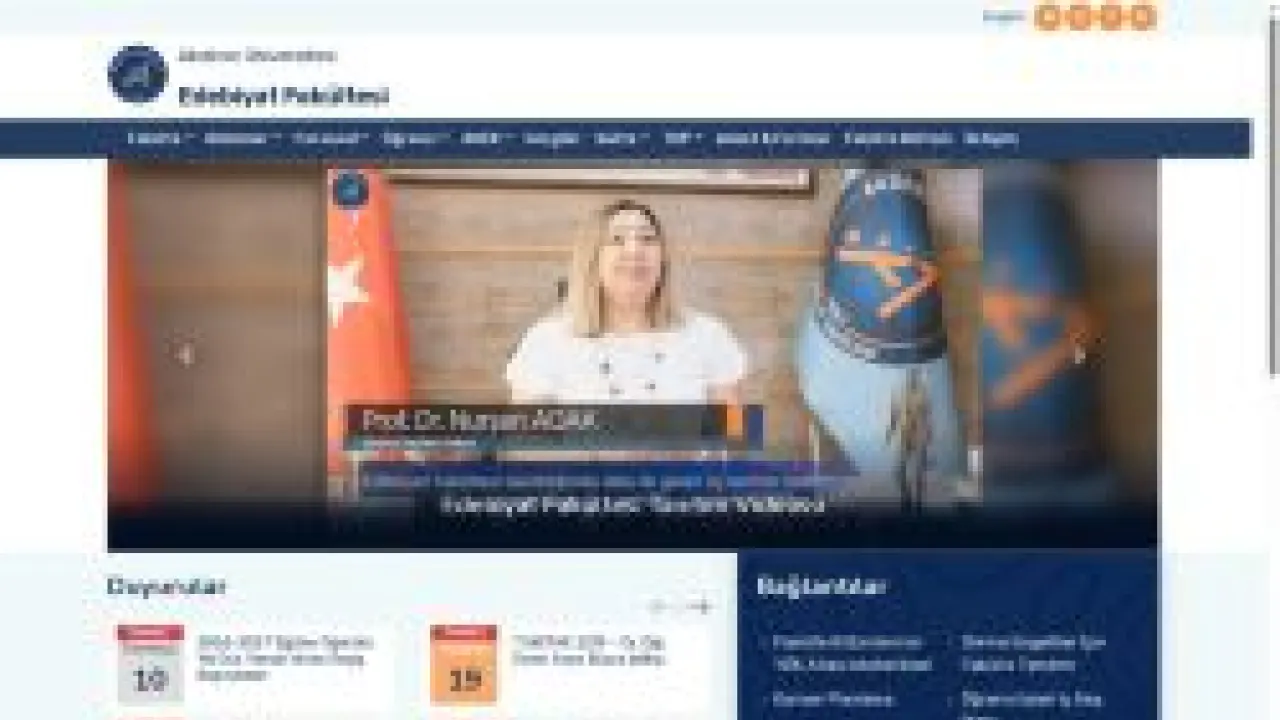 Edebiyat Fakültesi-Ana Sayfa