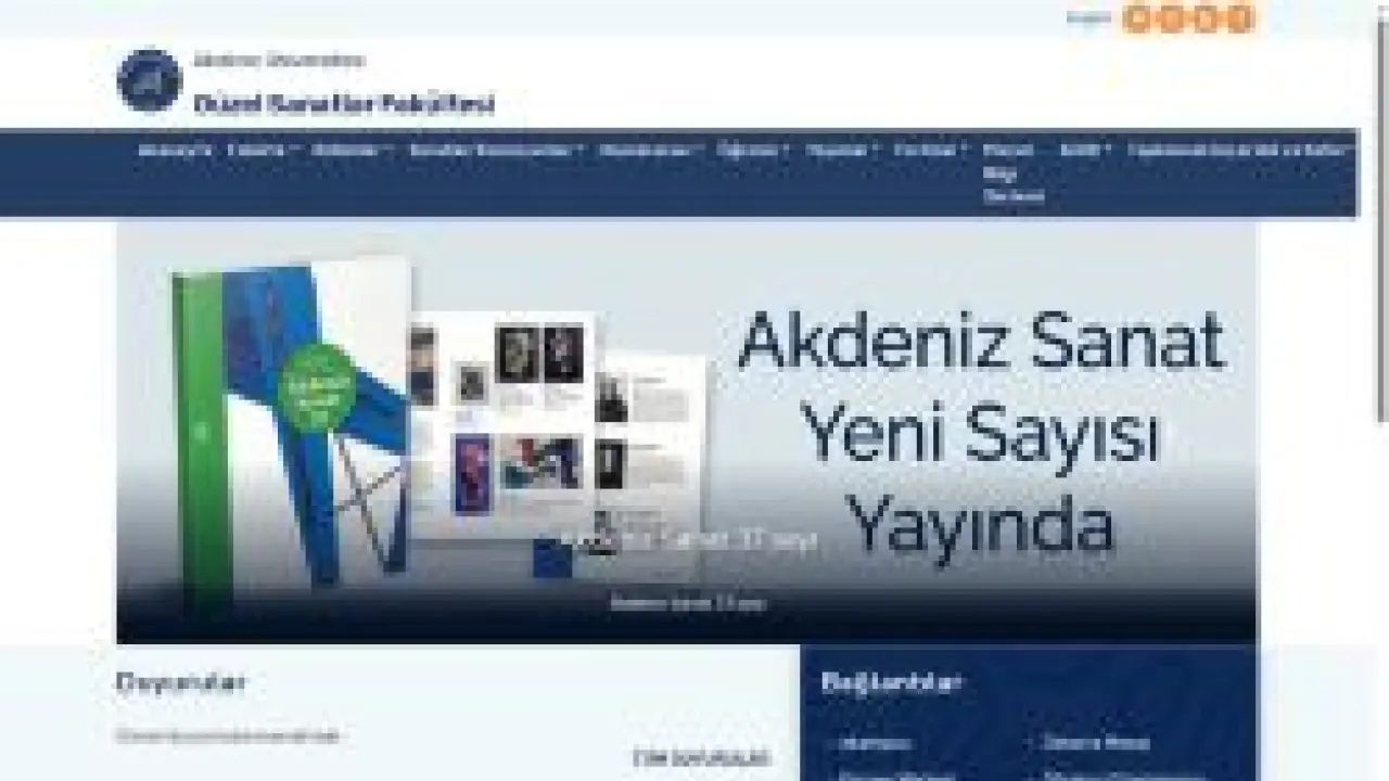 Güzel Sanatlar Fakültesi-Ana Sayfa
