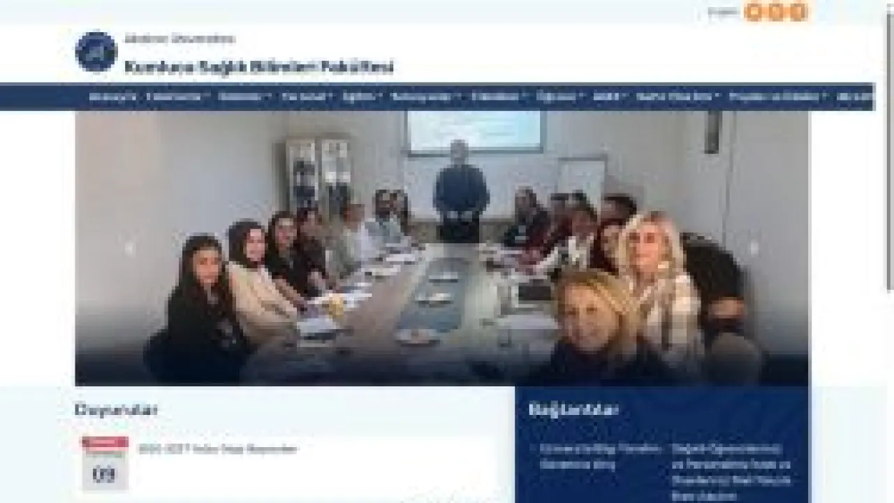 Kumluca Sağlık Bilimleri Fakültesi-Ana Sayfa