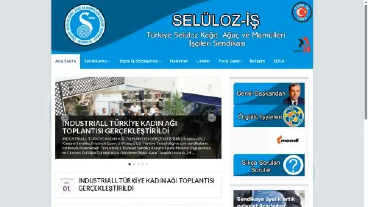 Selüloz-İş – Türkiye Selüloz Kağıt, Ağaç ve Mamulleri İşçileri Sendikası