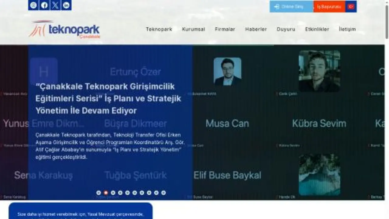Çanakkale Teknopark