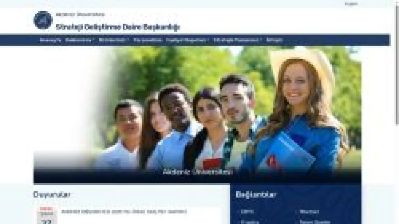 Strateji Geliştirme Daire Başkanlığı-Ana Sayfa
