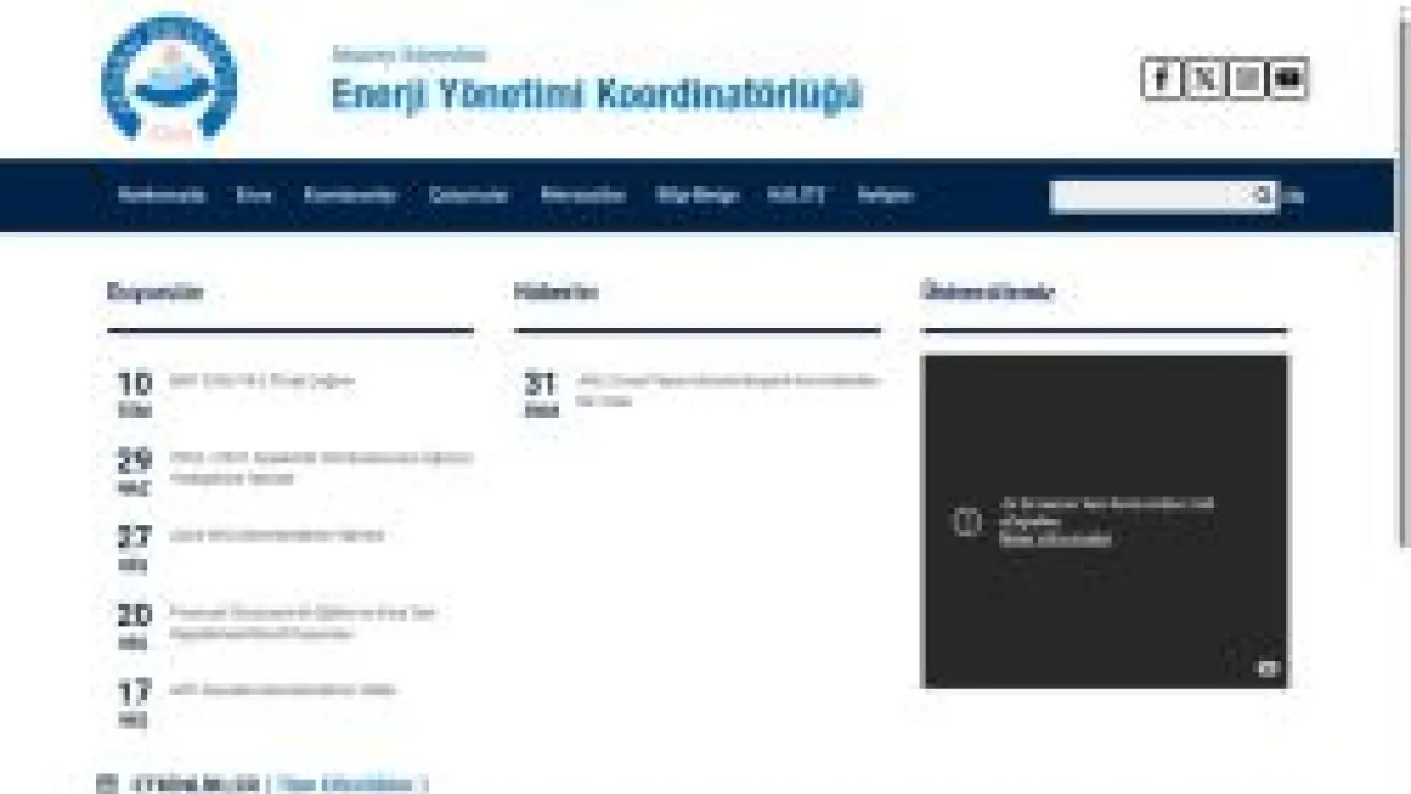 Enerji Yönetimi Koordinatörlüğü