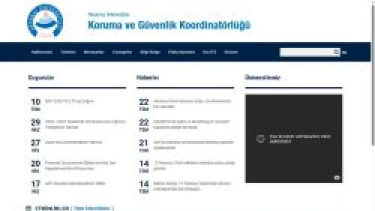 Koruma ve Güvenlik Koordinatörlüğü