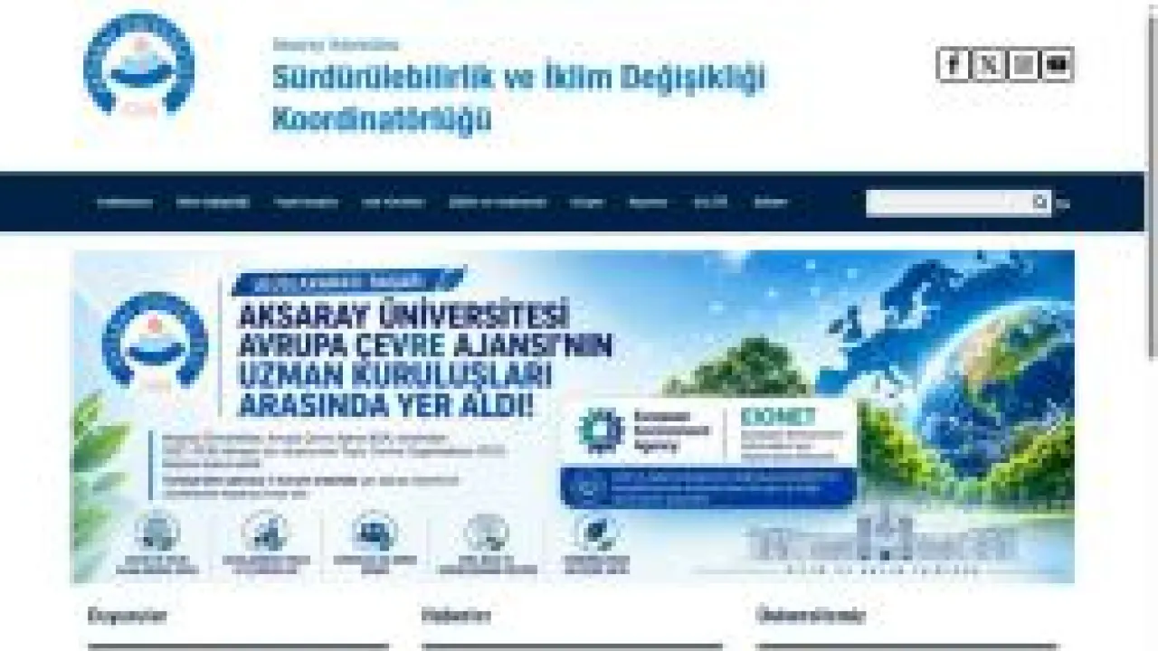 Sürdürülebilirlik ve İklim Değişikliği Koordinatörlüğü