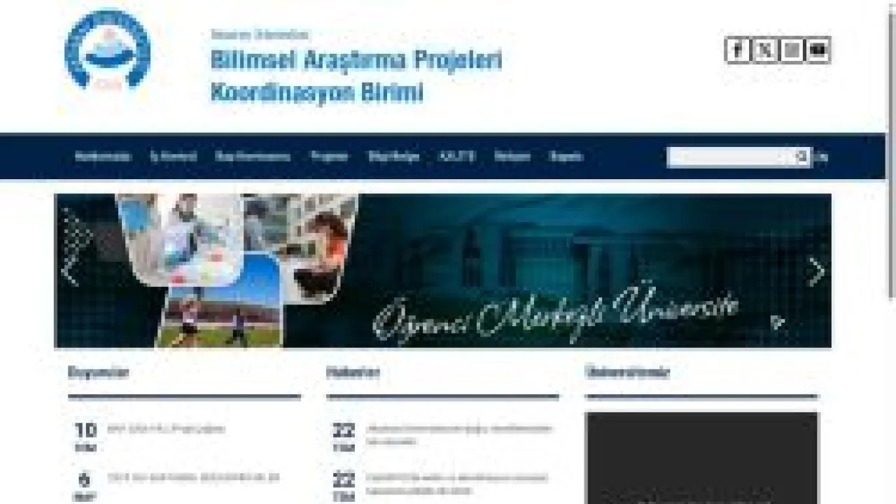 Bilimsel Araştırma Projeleri Koordinasyon Birimi