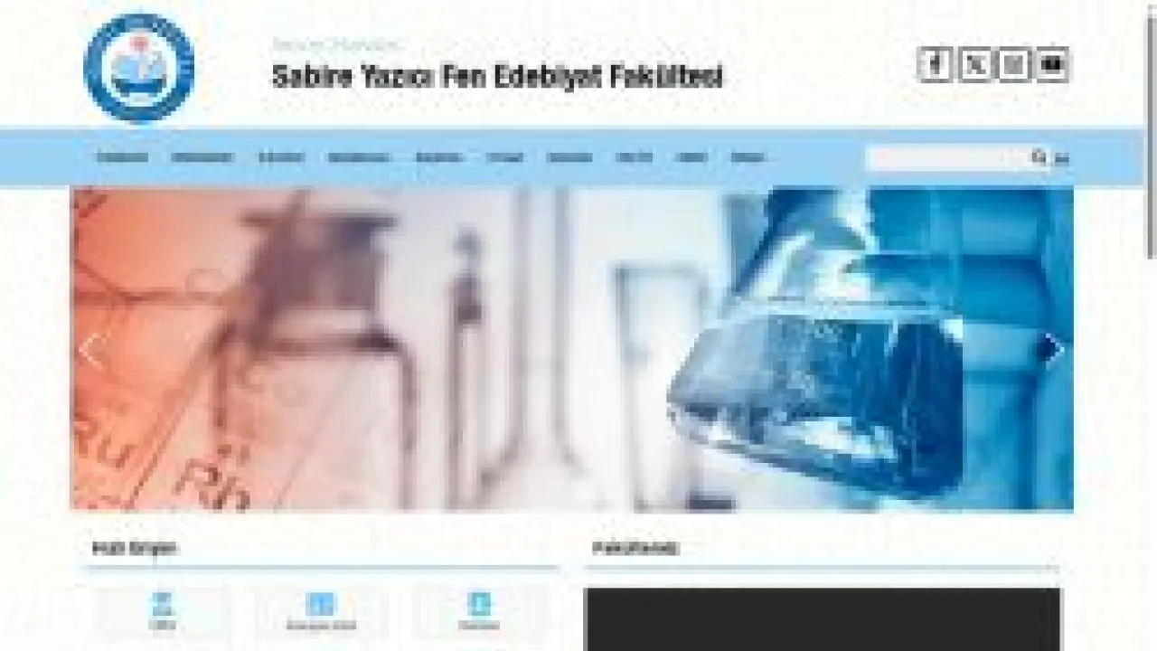 Sabire Yazıcı Fen Edebiyat Fakültesi