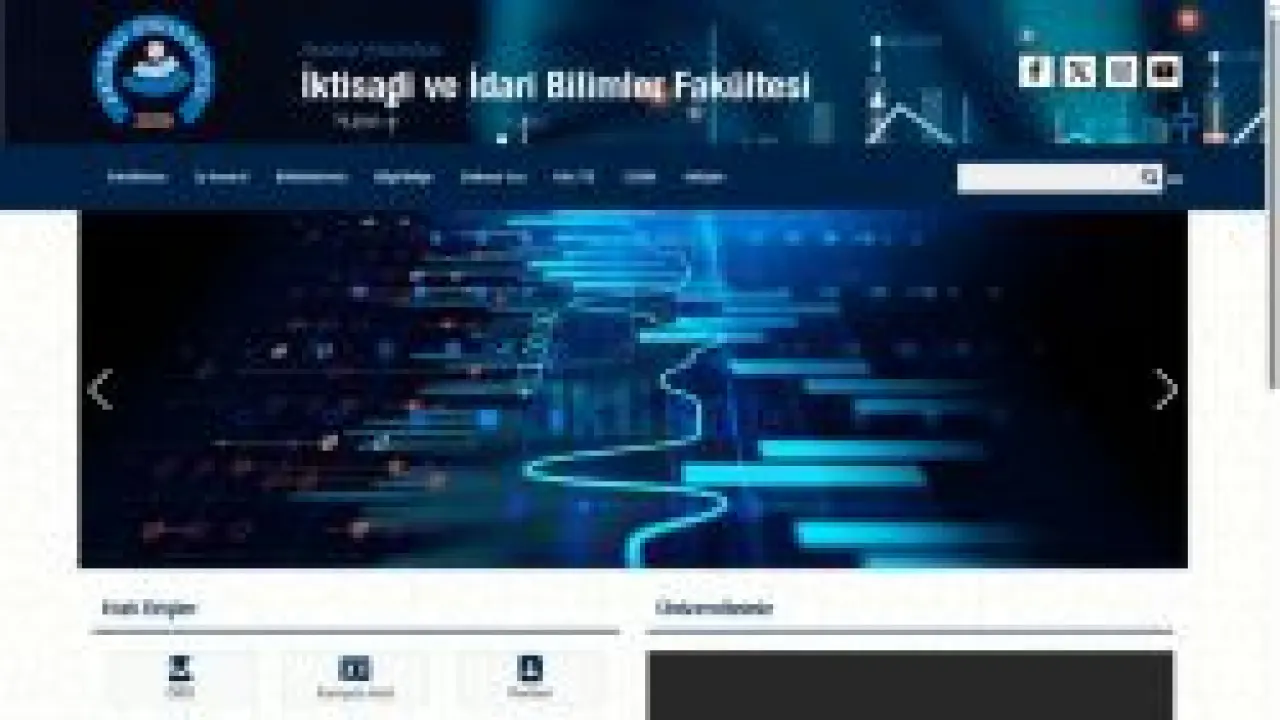 İktisadi ve İdari Bilimler Fakültesi