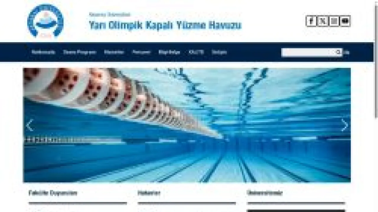 Yarı Olimpik Kapalı Yüzme Havuzu