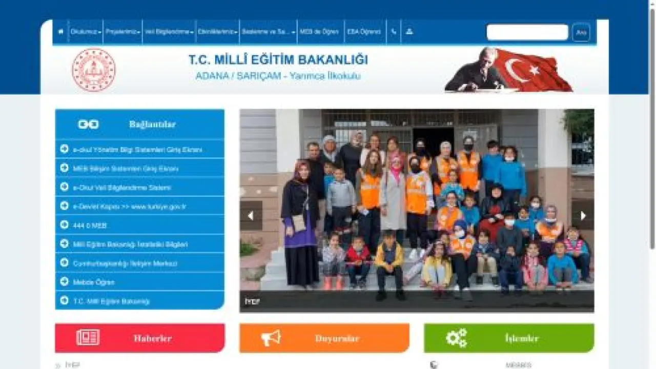 Yarımca İlkokulu - ADANA / SARIÇAM