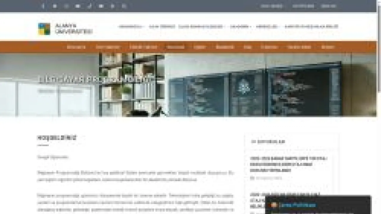 Bilgisayar Programcılığı