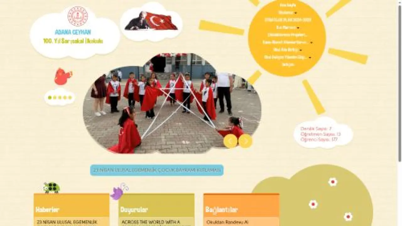 100. Yıl Sarısakal İlkokulu - ADANA / CEYHAN