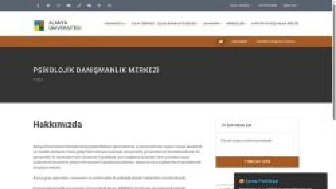 Psikolojik Danışmanlık Merkezi
