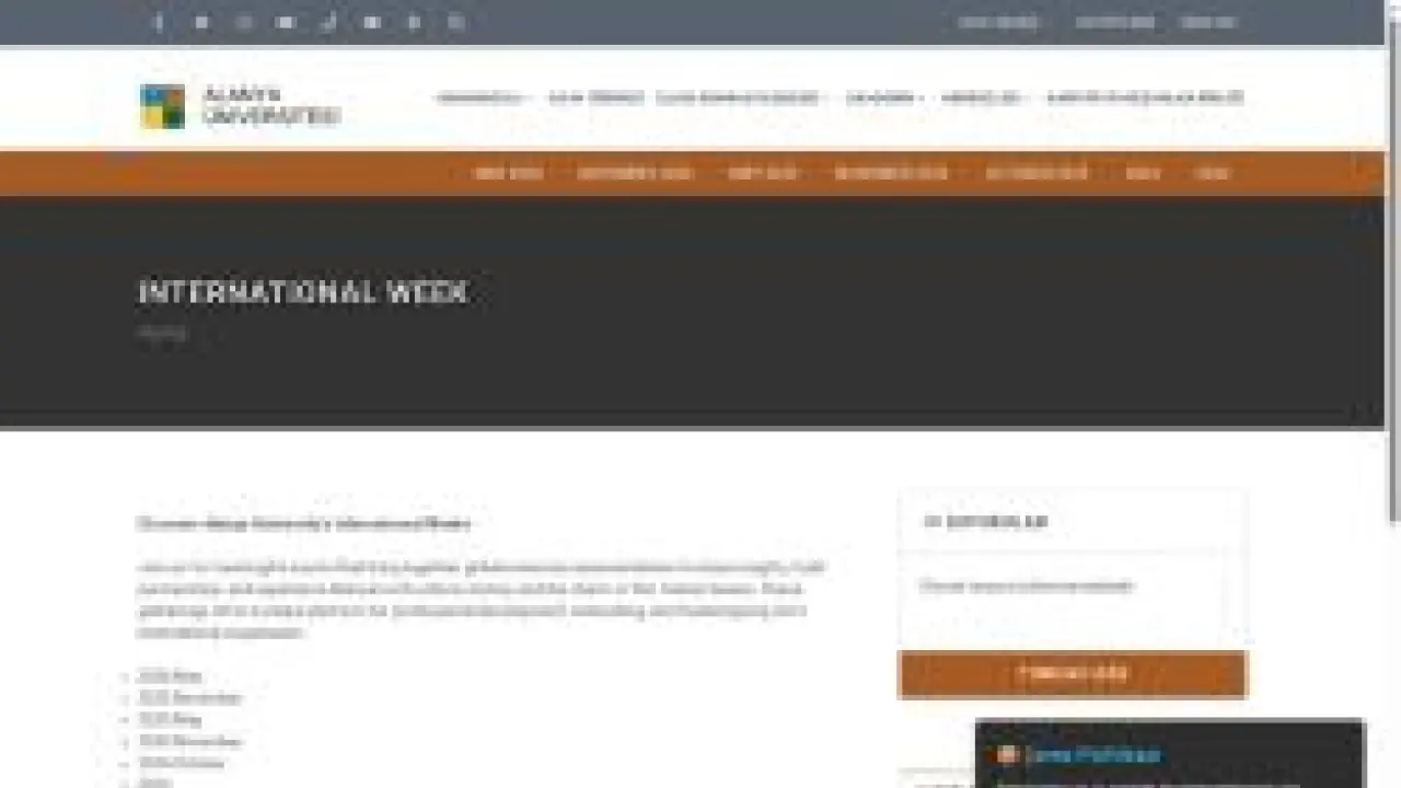 Internatıonal Week