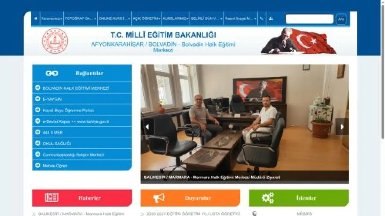 Bolvadin Halk Eğitimi Merkezi - AFYONKARAHİSAR / BOLVADİN