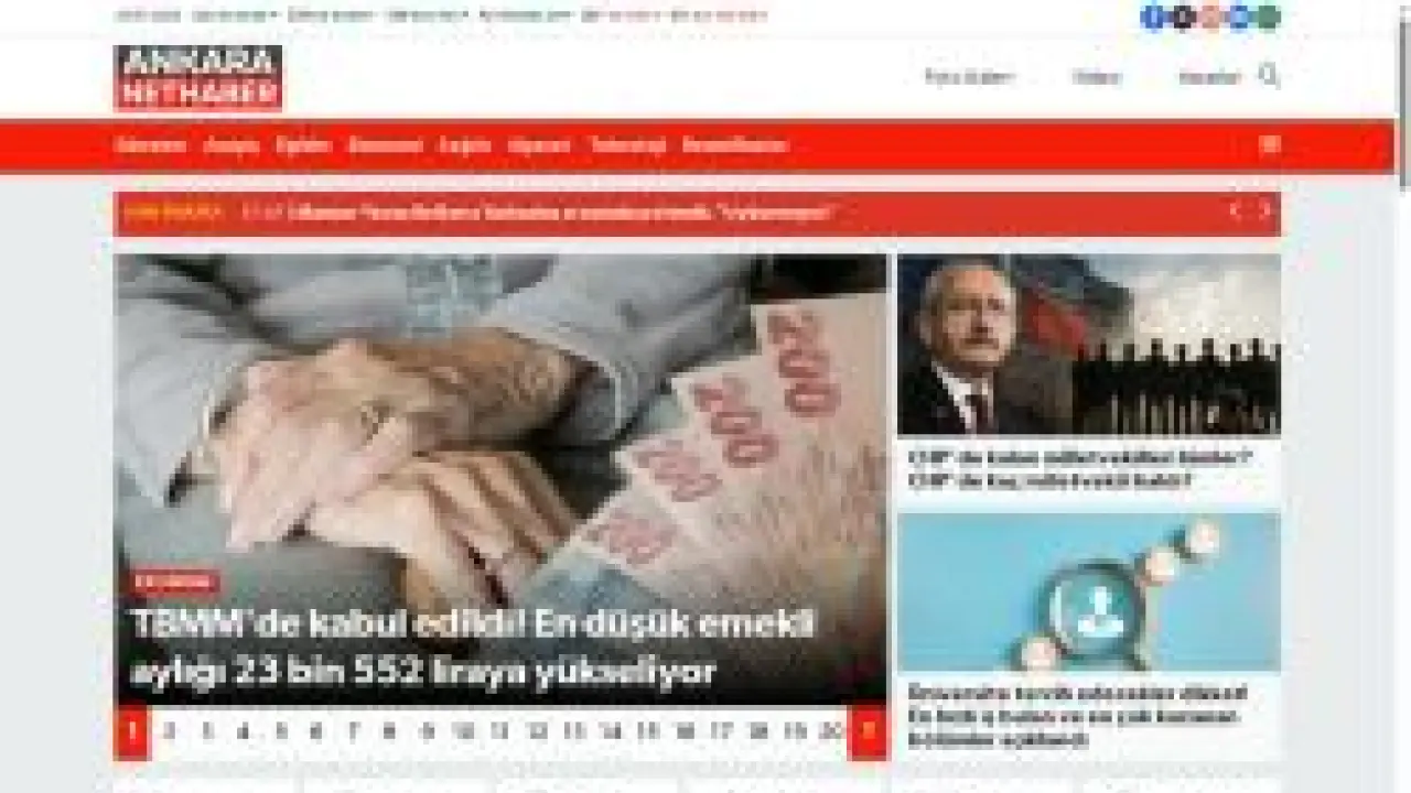 Ankara Net Haber: Son dakika Ankara haberleri