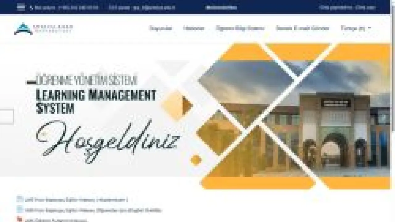 Antalya Bilim Üniversitesi LMS